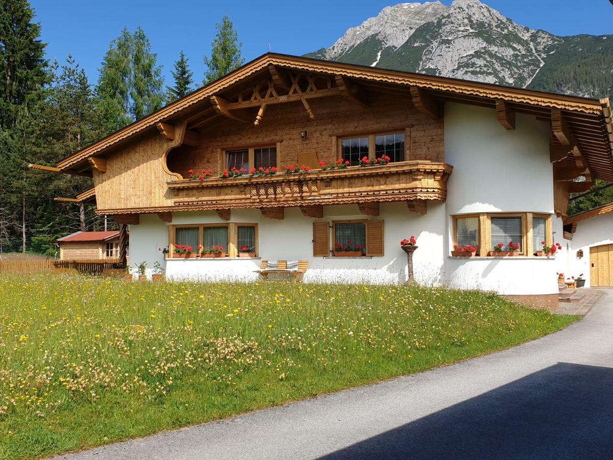 Haus Schiefer Apartment Leutasch Bagian luar foto